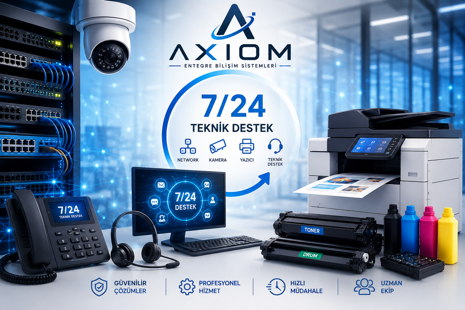 Axiom Bilişim Sistemleri - Kurumsal Altyapı Entegratörü